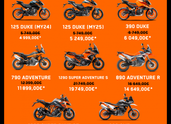 OFFRES EXCEPTIONNELLES CHEZ KTM LE MANS !
