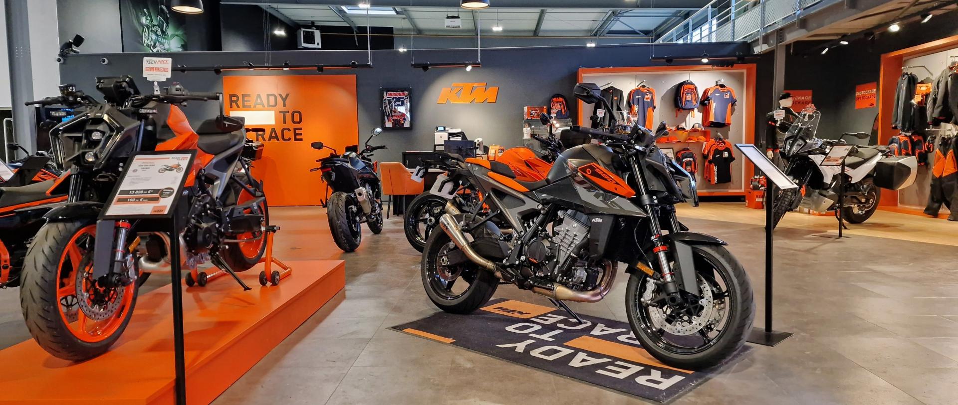 BIENVENUE CHEZ KTM LE MANS